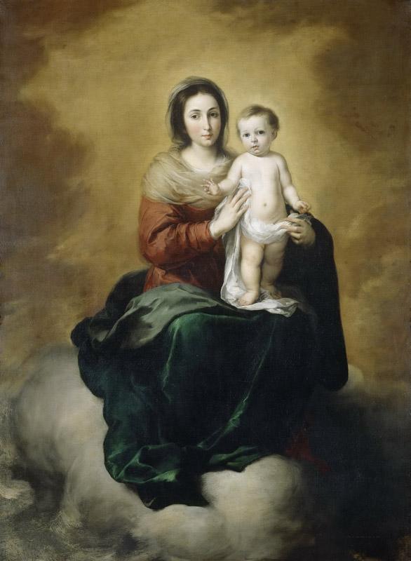 Bartolome Esteban Murillo - Madonna and Child