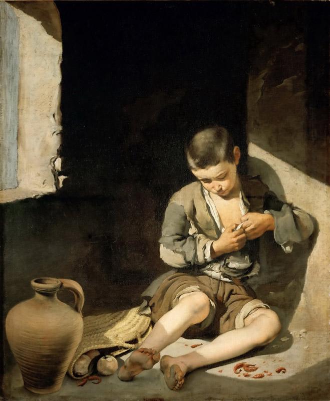 Bartolome Esteban Murillo -- The Young Beggar