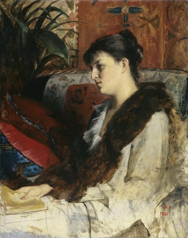 Bashkirtseff, Marie Constantine -- De schoonzuster van de schilderes., 1881