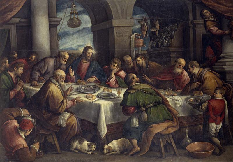 Bassano, Francesco-La Ultima Cena-151 cm x 214 cm