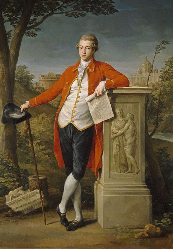 Batoni, Pompeo-Francis Basset, I baron de Dunstanville-221 cm x 157 cm