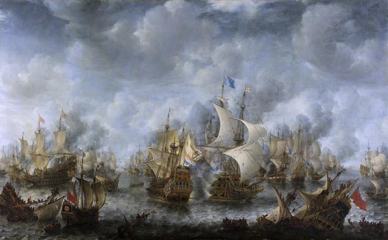 Beerstraten, Jan Abrahamsz. -- Slag bij Terheide, 10 augustus 1653