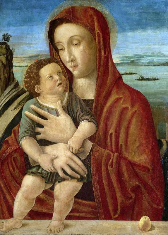 Bellini, Giovanni -- Madonna met kind, 1465-1470