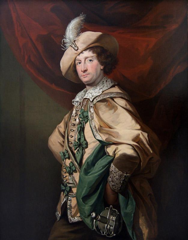 Benjamin van der Gucht, Henry Woodward as Petruchio 1773-1774