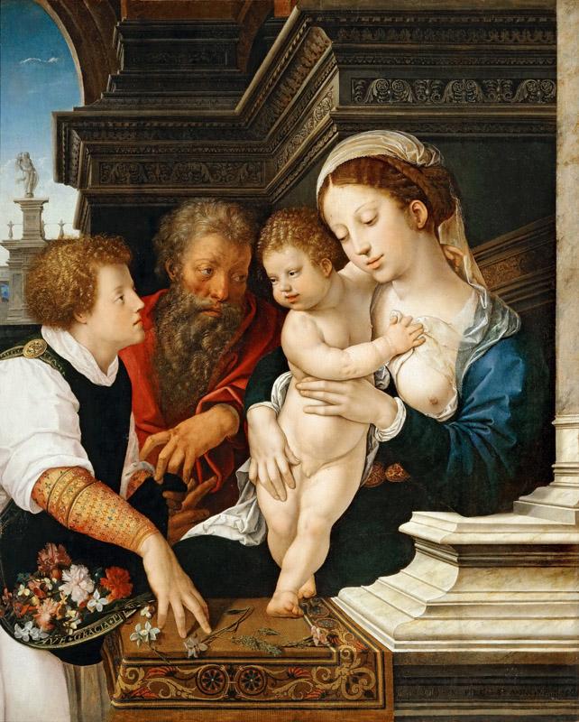 Bernaert van Orley -- Holy Family