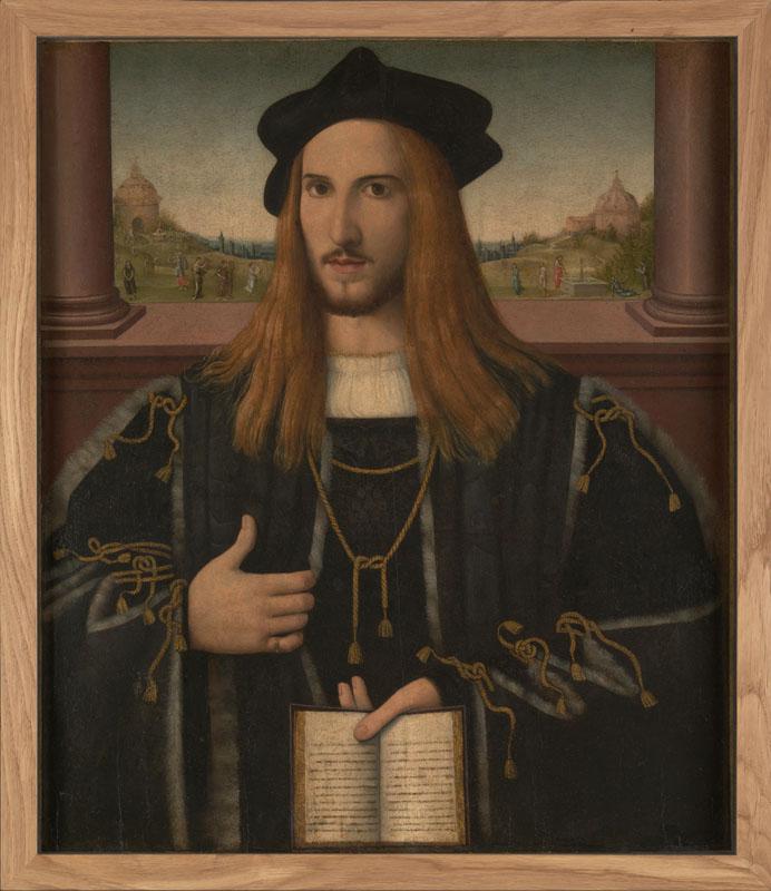 Bernardino Loschi - Portrait of Alberto Pio