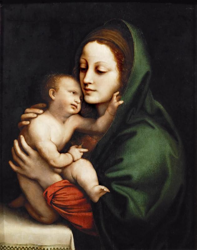 Bernardino Luini -- Madonna and Child