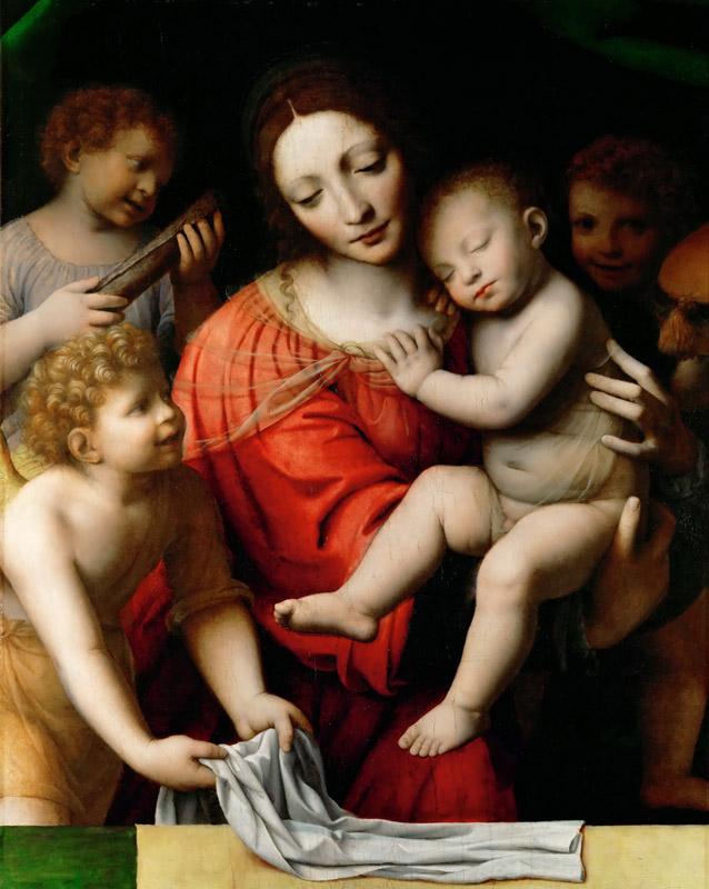 Bernardino Luini -- Sleep of the Child Jesus