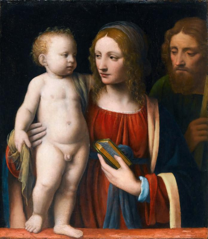 Bernardino Luini -- The Holy Family