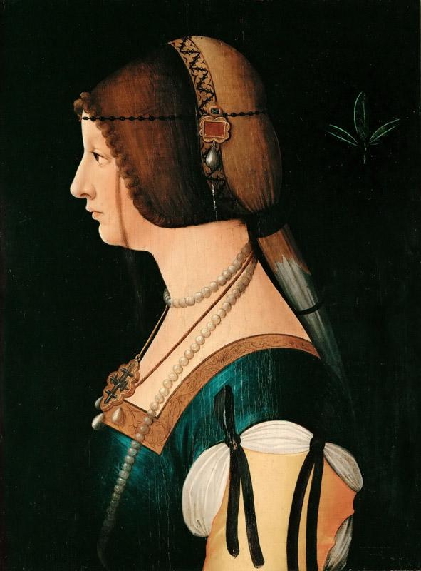 Bernardino de Conti -- Bianca Maria Sforza