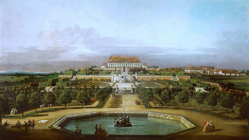 Bernardo Bellotto (1721-1780) -- Schlosshof Castle