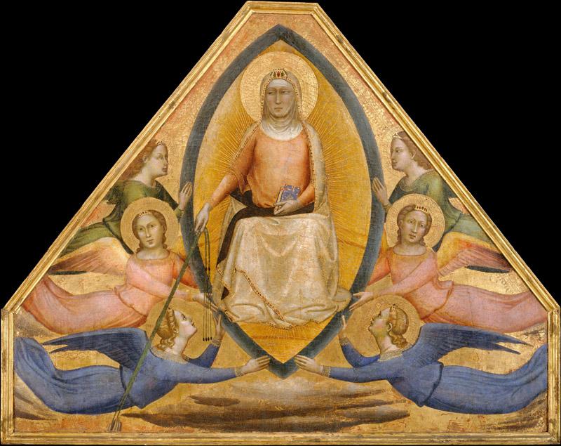 Bernardo Daddi--The Assumption of the Virgin