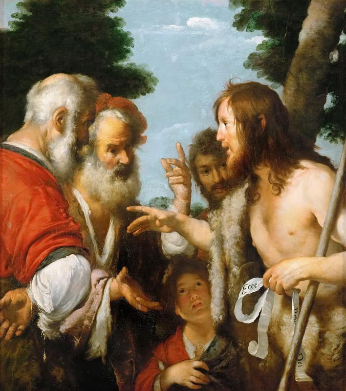 Bernardo Strozzi -- John the Baptist Preaching