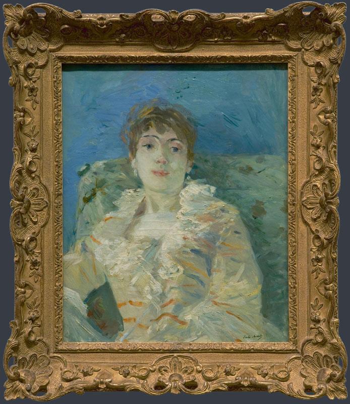Berthe Morisot - Girl on a Divan