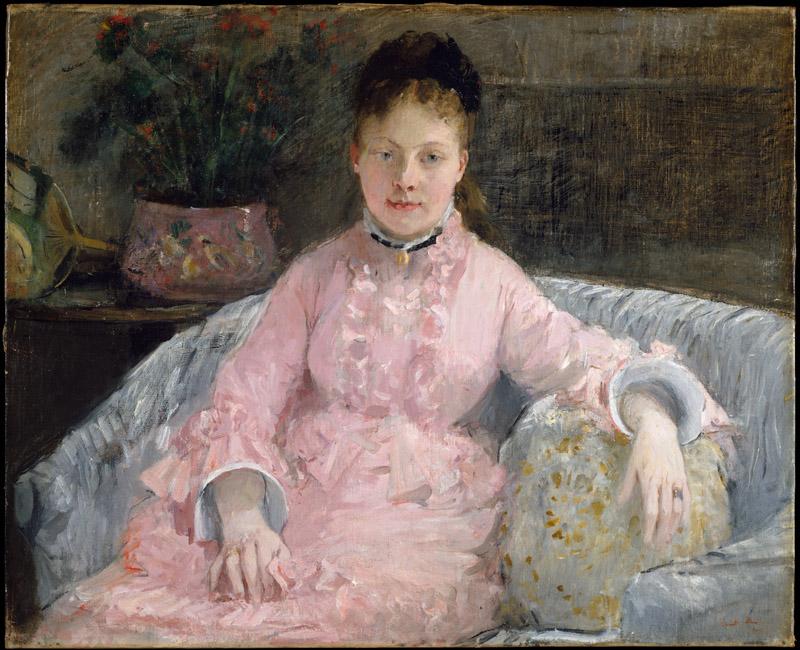 Berthe Morisot--The Pink Dress