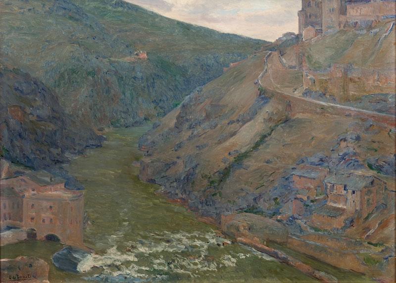 Beruete y Moret, Aureliano de-El Tajo, Toledo-57 cm x 85 cm