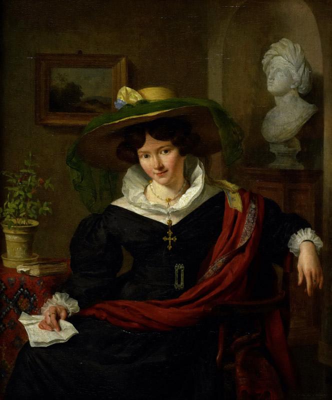 Beveren, Charles van -- Carolina Frederica Kerst (1803-83), echtgenote van Louis Royer, 1830
