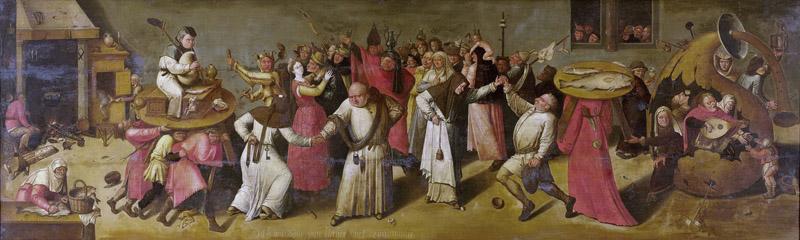 Bosch, Jheronimus -- Het gevecht tussen Carnaval en Vasten