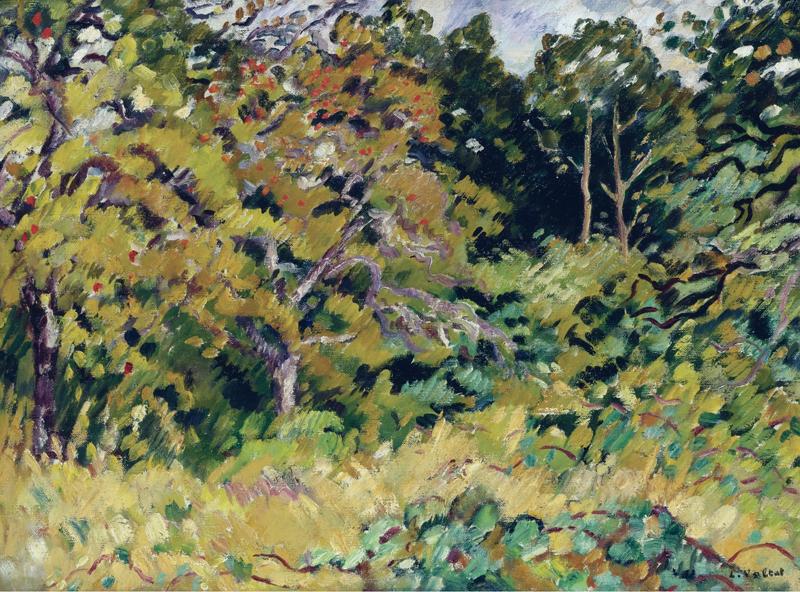 Bouquet of Trees at Choisel, 1930