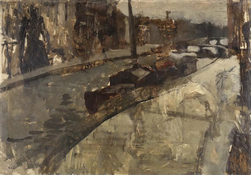 Breitner, George Hendrik -- De Prinsengracht bij de Lauriergracht, Amsterdam, 1880-1923