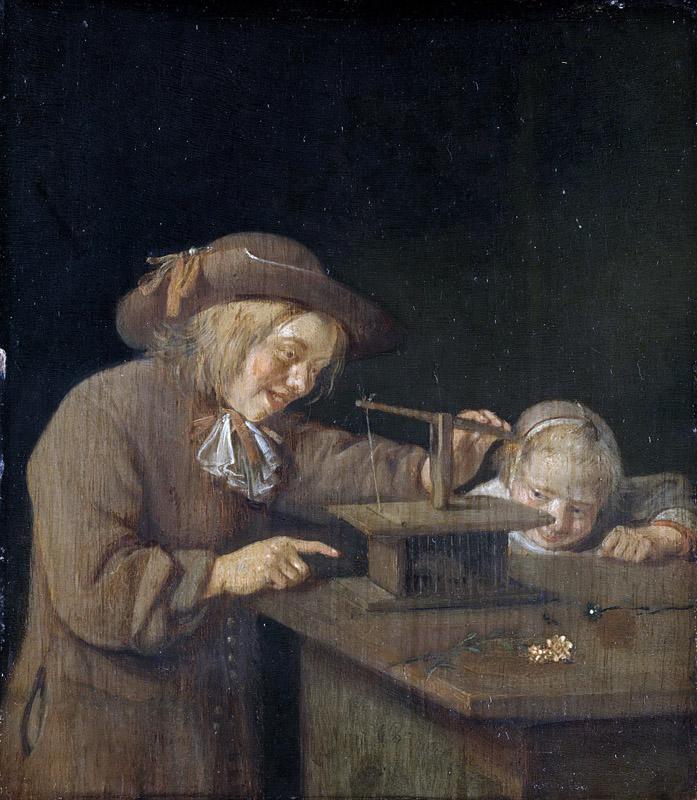 Brekelenkam, Quiringh Gerritsz. van -- De muizenval, 1660