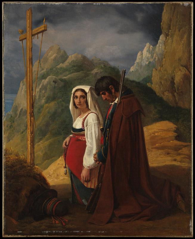 Brigand and His Wife in Prayer
