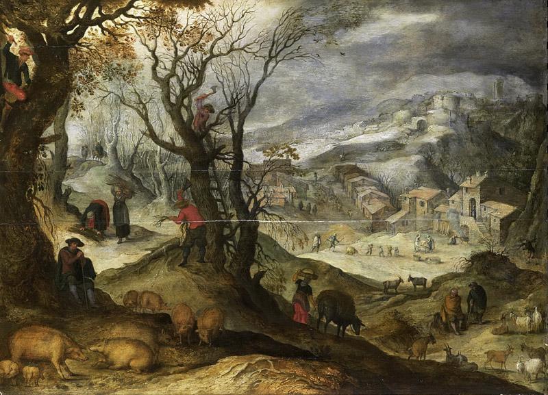 Bril, Paul -- Winterlandschap, 1615-1650