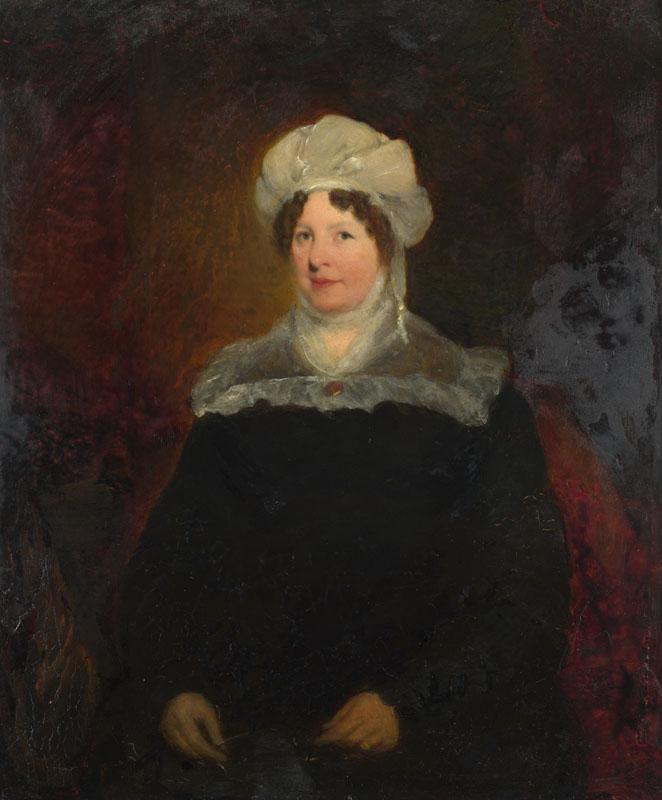 British (possibly Sir William Boxall) - Portrait of a Woman aged about 45