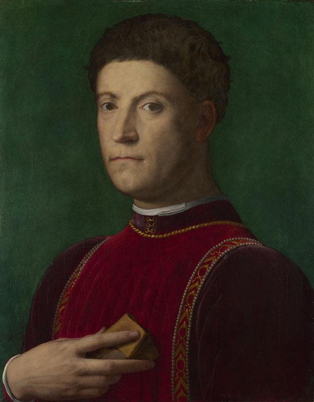 Bronzino - Portrait of Piero de Medici (The Gouty)