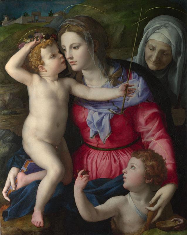 Bronzino - The Madonna and Child with Saints