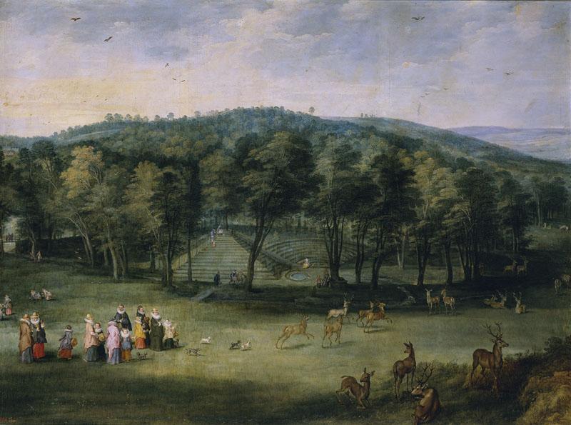 Brueghel el Viejo, Jan Momper, Joos de II-La infanta Isabel Clara Eugenia