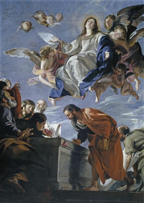Cabezalero, Juan Martin-La Asuncion de la Virgen-237 cm x 169 cm