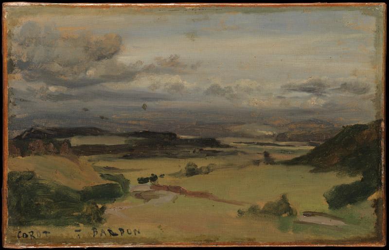 Camille Corot--Landscape at Civita Castellana