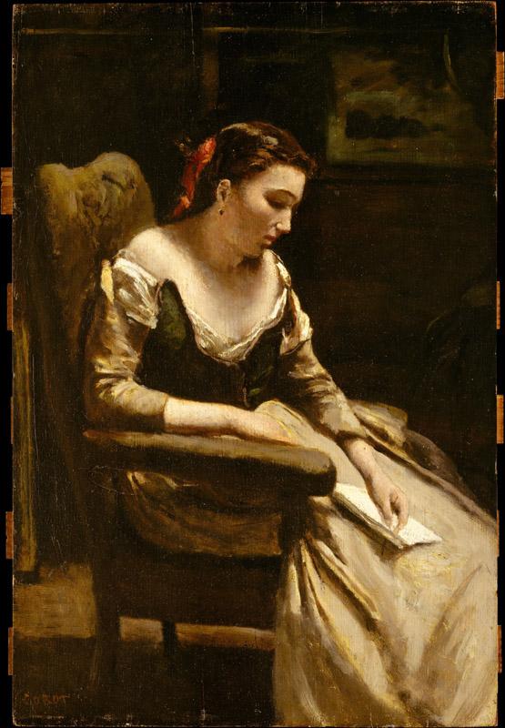 Camille Corot--The Letter