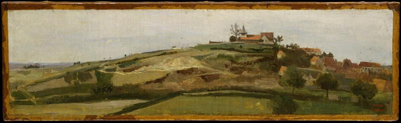 Camille Corot--View of Lormes