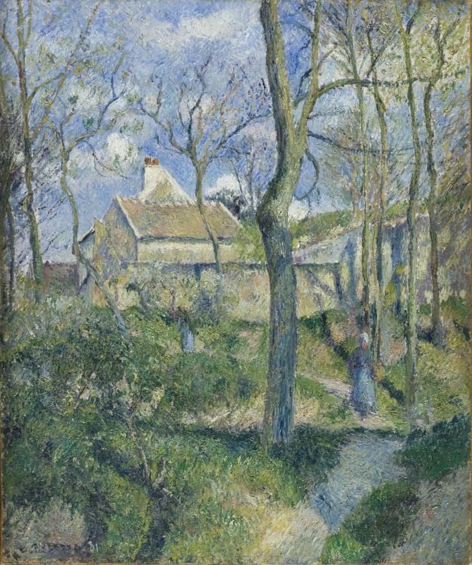 Camille Pissarro - The Path to Les Pouilleux, Pontoise