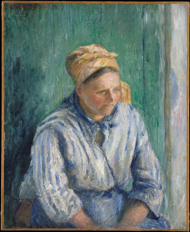Camille Pissarro--Washerwoman, Study