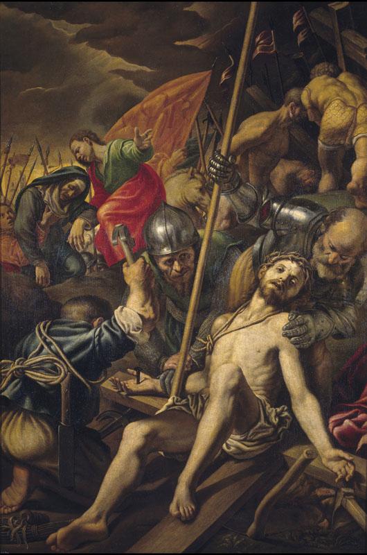 Campi, Vincenzo-La Crucifixion-210 cm x 141 cm