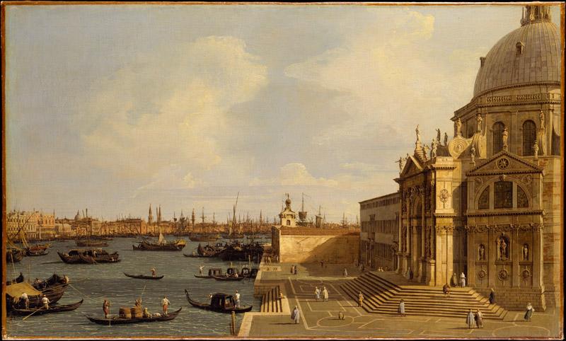 Canaletto--Venice Santa Maria della Salute
