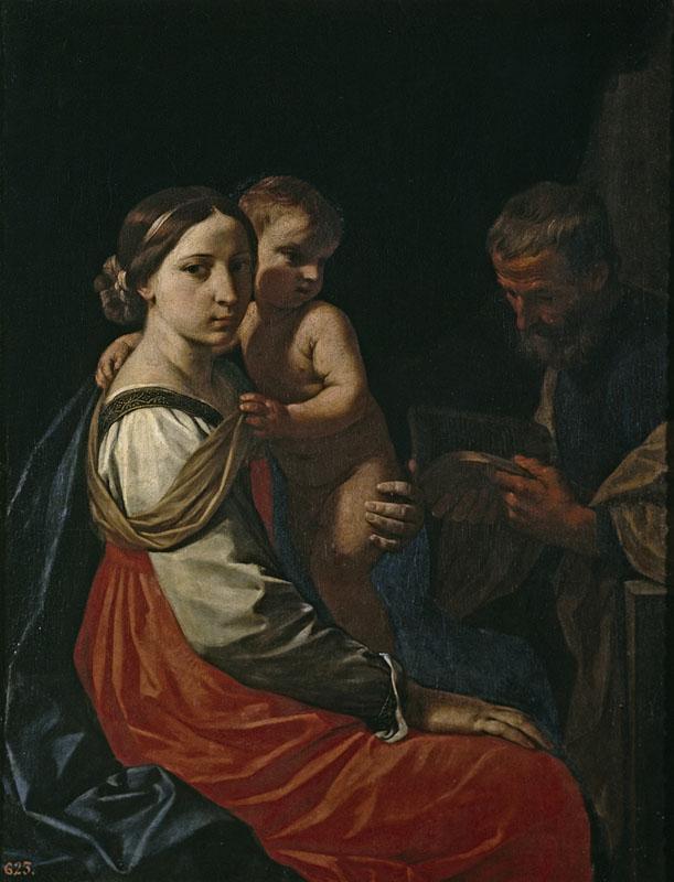 Cantarini, Simone, La Sagrada Familia-75 cm x 55 cm