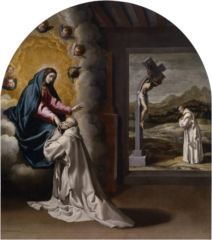 Carducho, Vicente-La Virgen se aparece a Juan Fort-336 cm x 297 cm