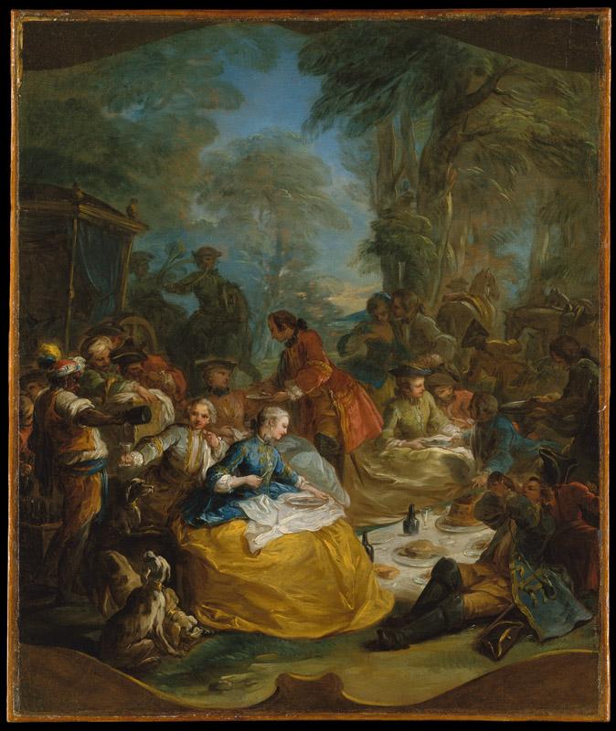 Carle--The Picnic after the Hunt