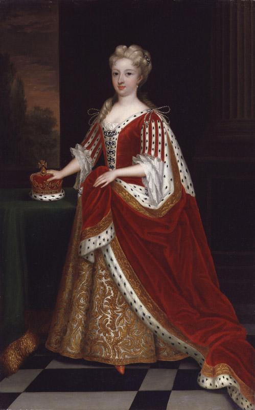 Caroline Wilhelmina of Brandenburg-Ansbach by Sir Godfrey Kneller, Bt