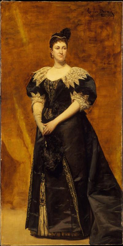 Carolus-Duran--Mrs. William Astor (Caroline Webster Schermerhorn, 1831-1908)