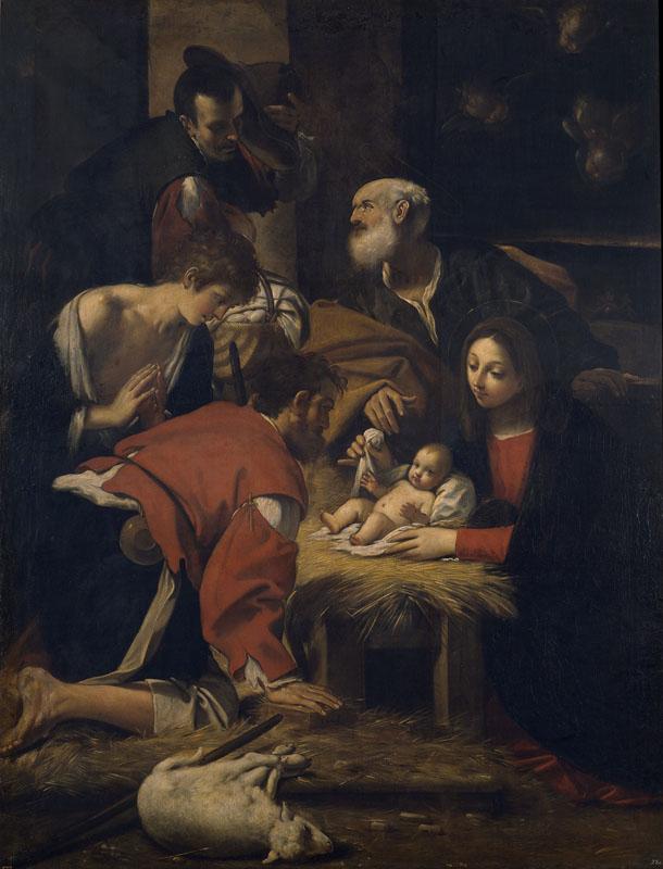 Cavedone, Giacomo-Adoracion de los pastores-240 cm x 182 cm