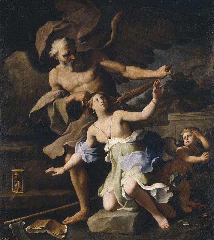 Cerrini, Giovanni Domenico-El Tiempo destruyendo la Hermosura-260 cm x 228 cm