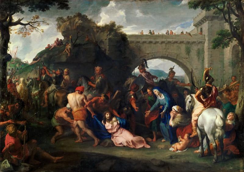 Charles Le Brun -- Carrying the Cross