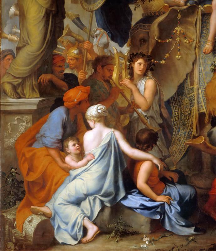 Charles Le Brun-Entry of Alexander in Babylon