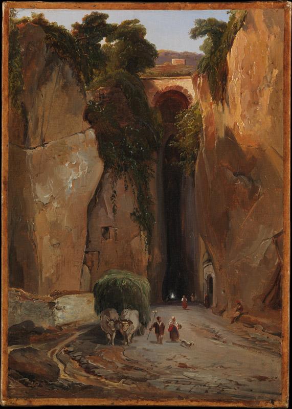Charles Remond--Entrance to the Grotto of Posilipo