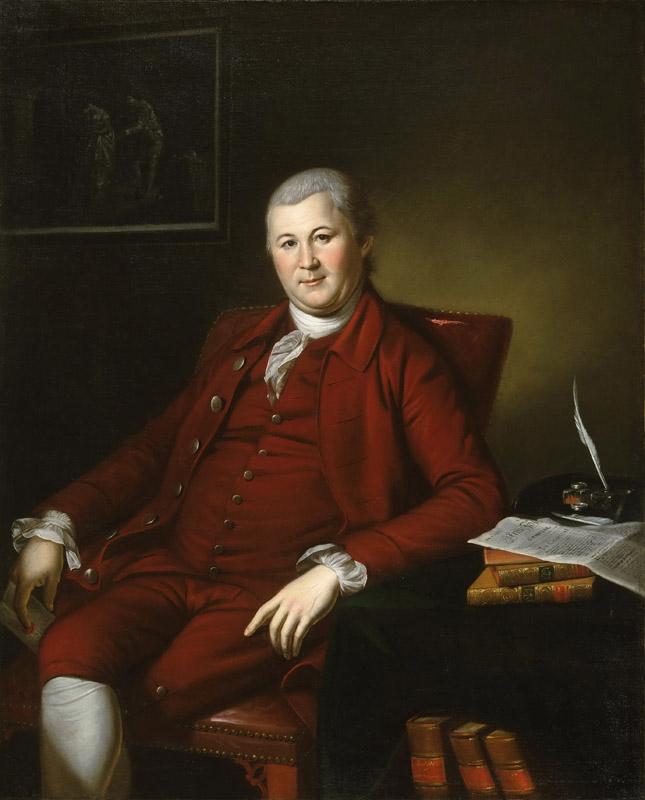 Charles Willson Peale, American, 1741-1827 -- Portrait of John B